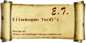 Ellenbogen Teréz névjegykártya